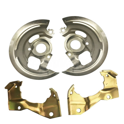 Disc Brake Caliper Brackets & Backing Plates Dust Shields for Chevelle (1964–1972)