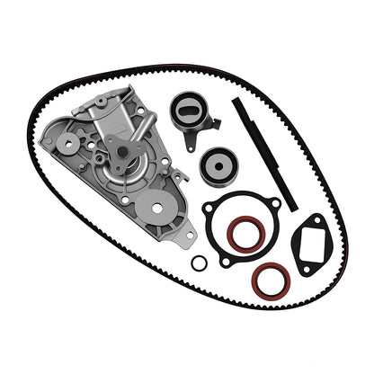 Engine Timing Belt Kit with Water Pump for Mazda Miata MX-3 Kia Sephia (1990–1998)