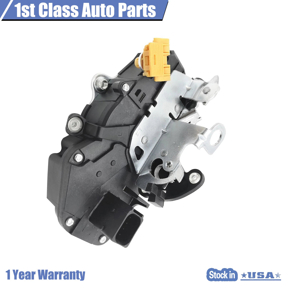 Door Lock Actuator Motor Front Left for Chevrolet Silverado GMC Sierra (2007–2014) 931-911