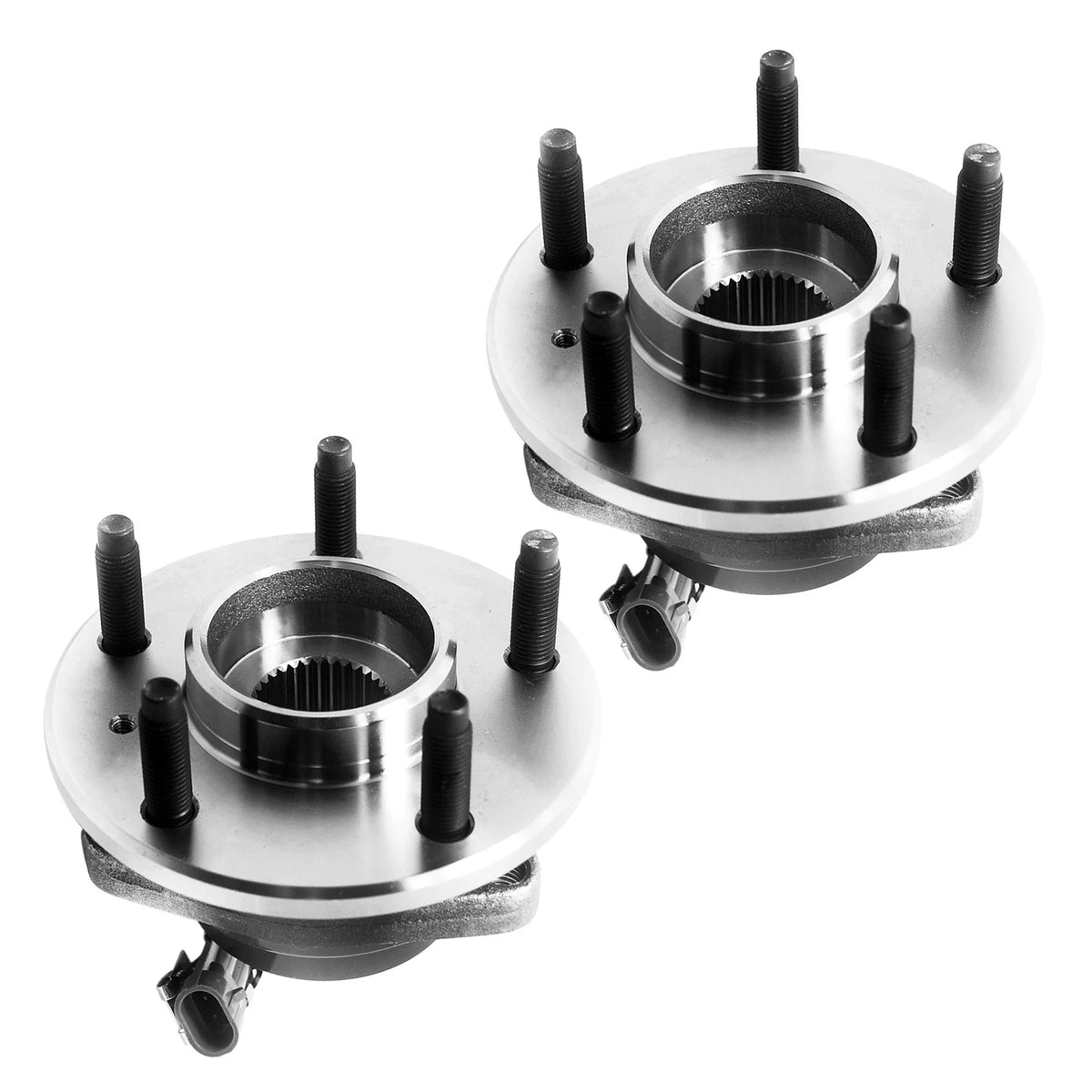 2X Front Wheel Hub Set 513187 for Chevy Venture AWD FWD (2002–2005) with ABS