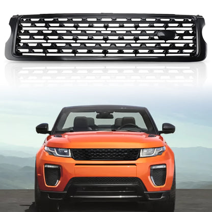 Front Upper Grille for Land Rover Range Rover (2013–2017) LR052715 Glossy Black