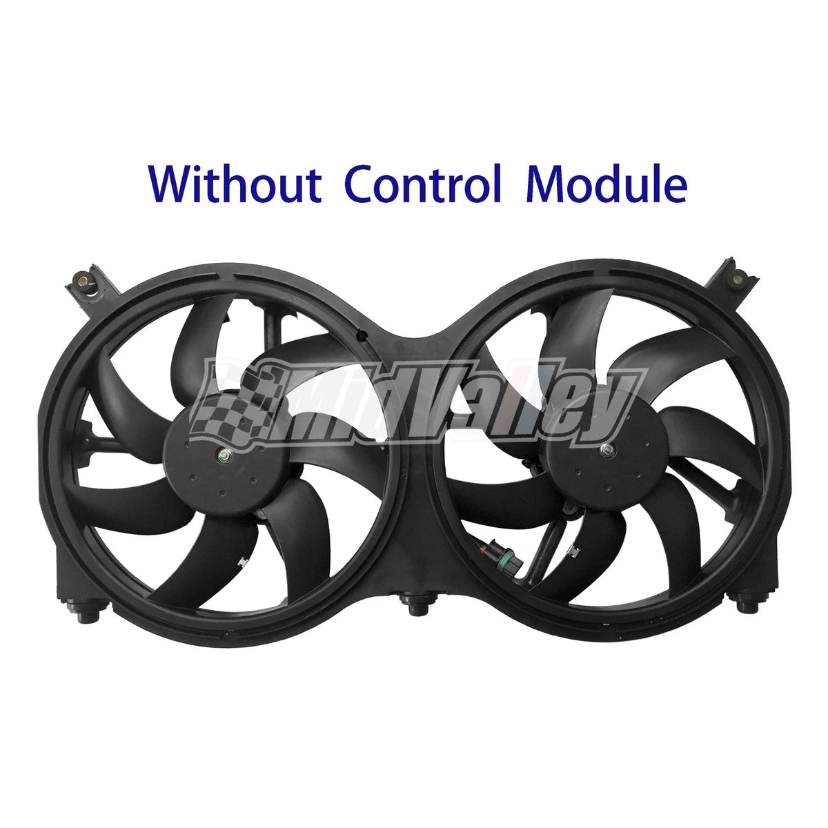 Radiator & Condenser Fan for Nissan Pathfinder Infiniti JX35 QX60 (2013–2017)