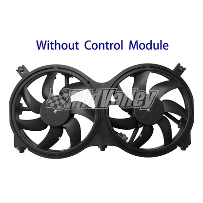 Radiator & Condenser Fan for Nissan Pathfinder Infiniti JX35 QX60 (2013–2017)