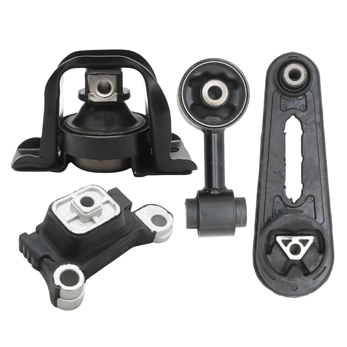 Set of 4 Front Motor Mounts for Nissan NV200 (2013–2021) & Chevy City Express (2013–2018)