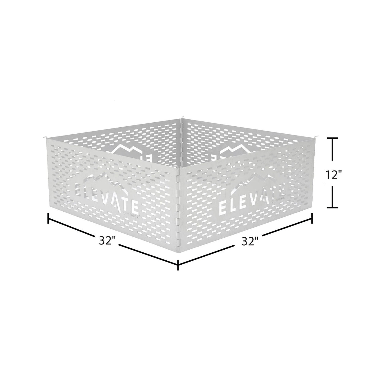 Stainless Steel Fire Pit for Elevate Outdoor