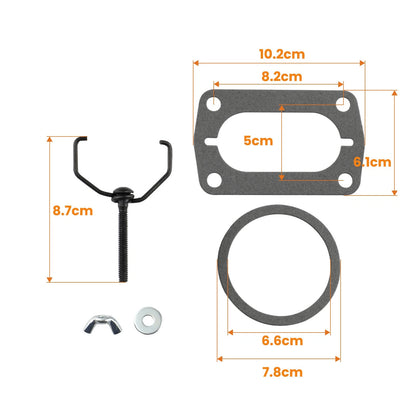 2-Barrel Carburetor with Gasket for Dodge Chrysler 318 V8 5.2L (1967–1980)
