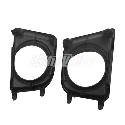 Set of 2 Fog Lamp Bezel Trim Covers with Chrome for Toyota Tacoma (2012–2015)