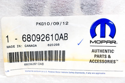 Mopar 68092610AB Chrome Steel Exhaust Tip for