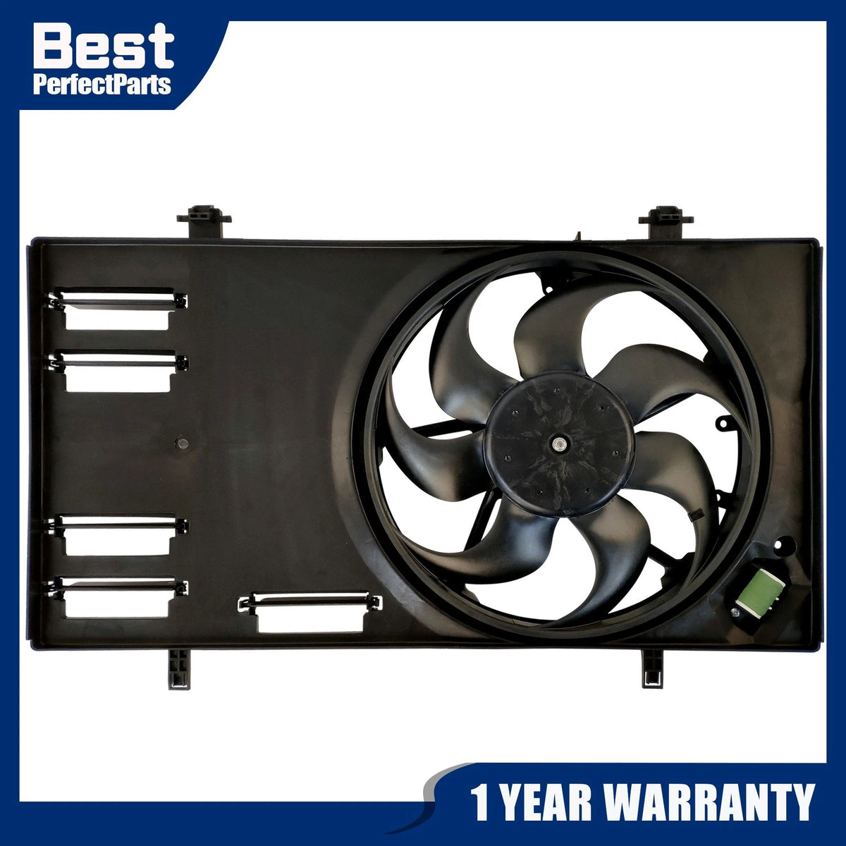 Dual Radiator Condenser Cooling Fan Assembly for Ford EcoSport (2018–2022) 624720