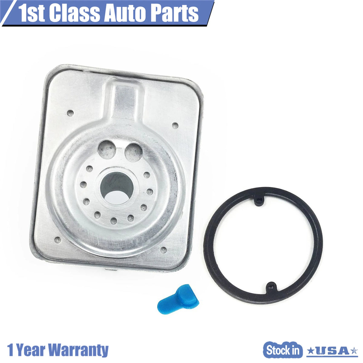 Engine Oil Cooler with Gasket for Porsche Cayenne (2004–2006, 2008–2016) 95510702100
