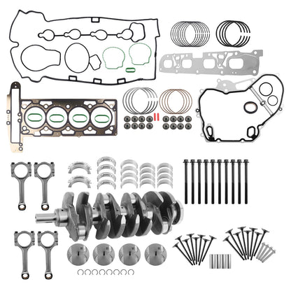 Engine Rebuild Overhaul Kit for Chevy GMC Buick Pontiac Saturn Ecotec 2.4L (2003–2010)