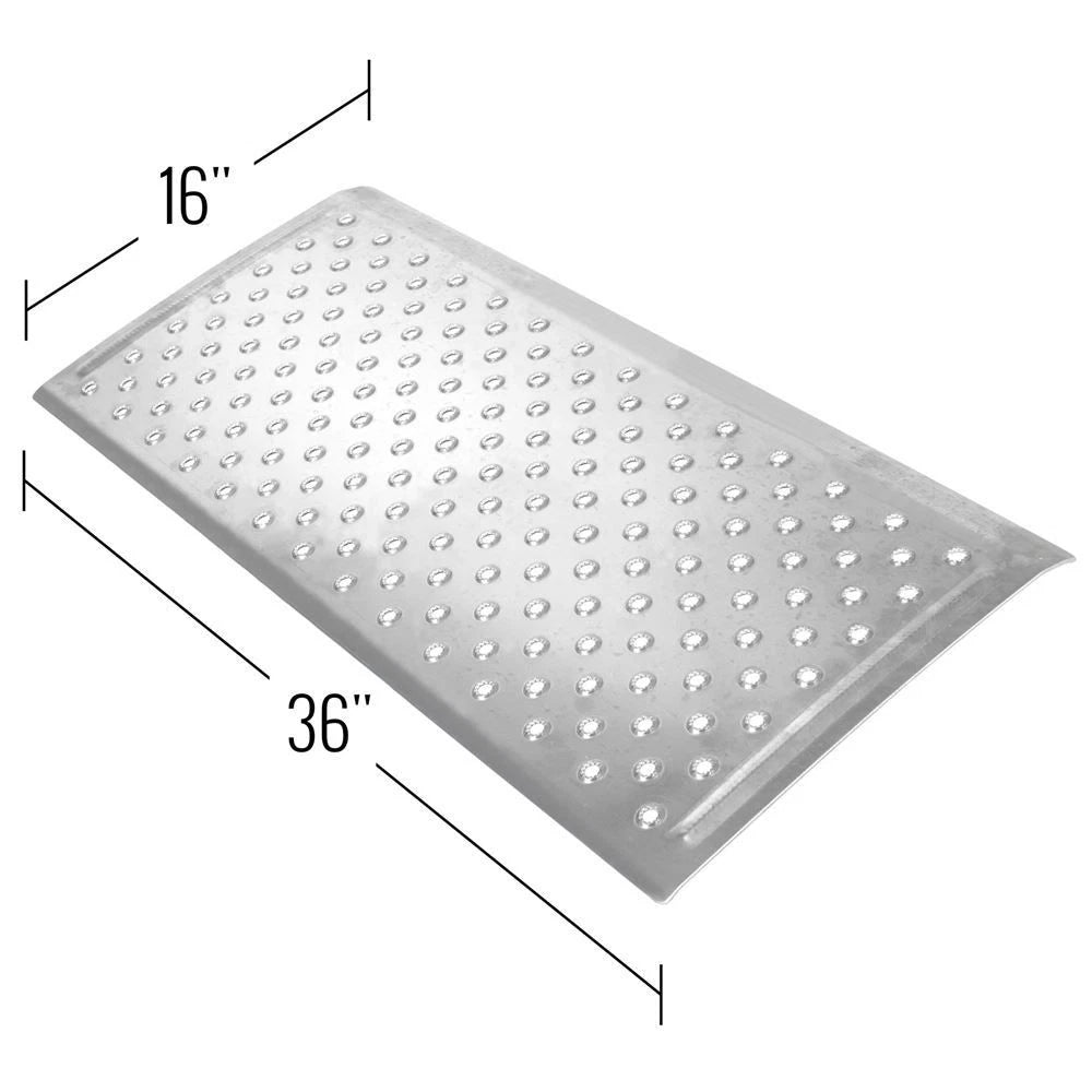 EZ-Traction Curb Ramp for Aluminum (16" x 36")