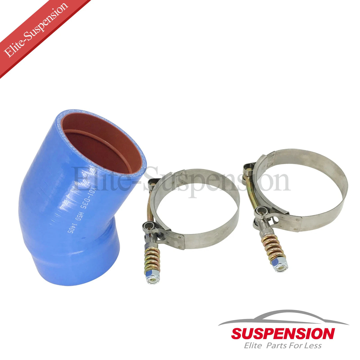 Inlet Hose Duct Pipe Elbow & Clamps for Ford F250 F350 F450 (2005–2007)