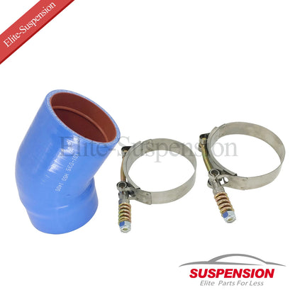 Inlet Hose Duct Pipe Elbow & Clamps for Ford F250 F350 F450 (2005–2007)