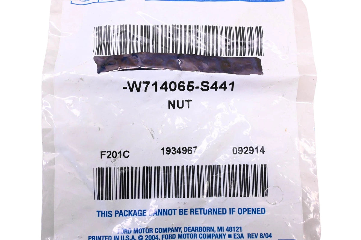 Mount Nut for Ford (W714065-S441)