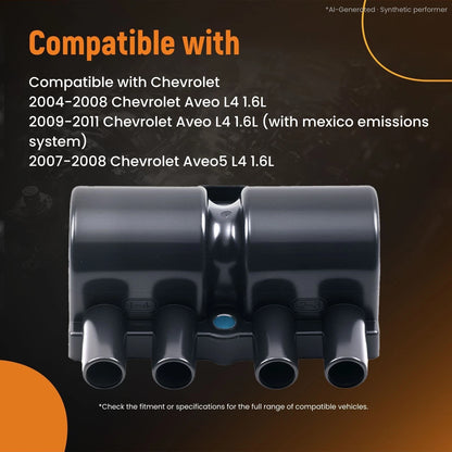 Ignition Coil for Chevrolet Aveo (2004–2011) 1.6L, Spark (2013–2015) 1.2L 1788270 C692