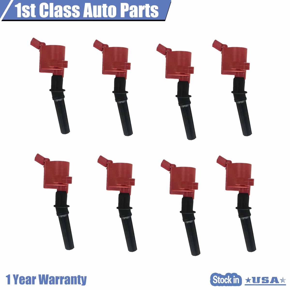 8Pack Ignition Coil for Ford E-150 E-250 E-350 Lincoln Mercury (1997–2008) F7TU12A366AB
