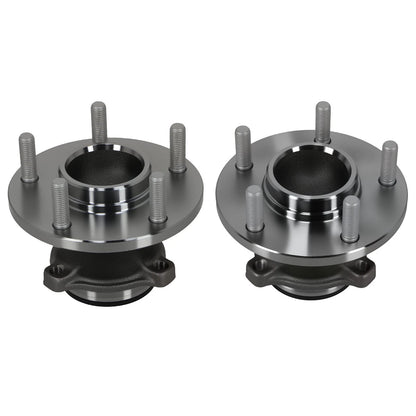 2pc Rear Wheel Hub Assembly for Mazda3 (2004–2013) 512347 29512347 ABS 4-Bolt