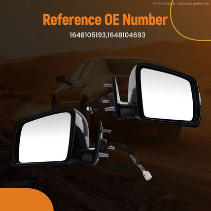 Rear View Mirror for Mercedes-Benz GL/ML Class (2000–2011) 1648105193, 1648104693