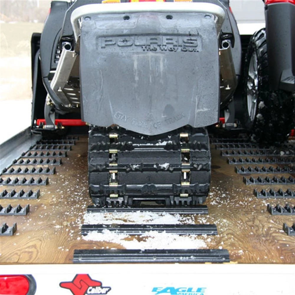 6-Piece Traction Grips for Snowmobile Trailer Hitch (15")