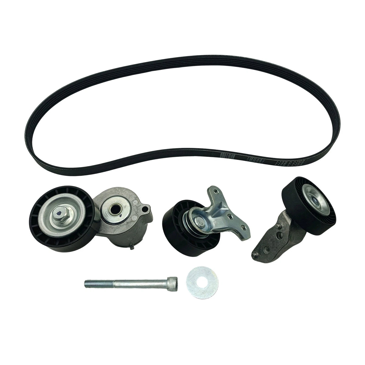 Serpentine Belt Drive Component Kit for Volkswagen Golf Jetta Rabbit Audi TT (2006–2014)