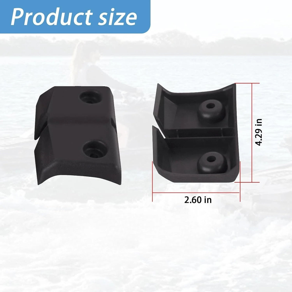 4PCS Snap-In Fenders Installation Kit for Sea-Doo GTI GTR WAKE RXP-X (170) #295100944
