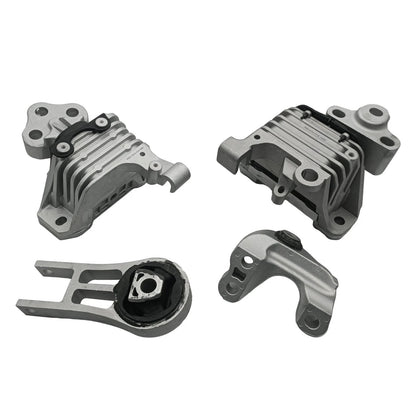 Set of 4 Motor & Transmission Mounts for Jeep Cherokee (2014–2022)