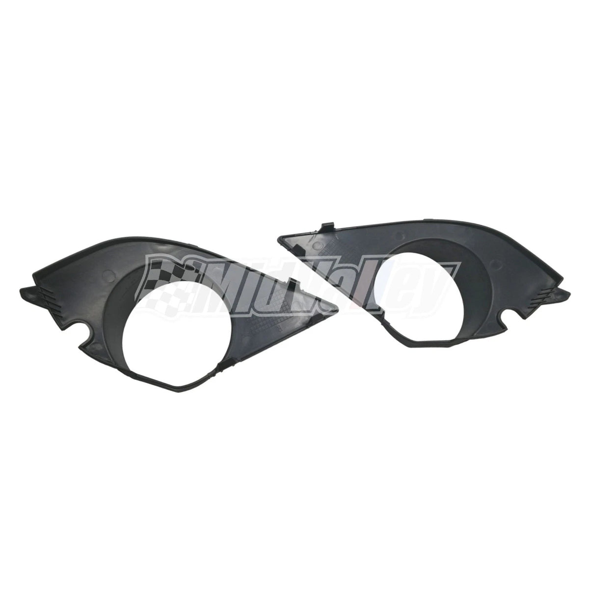 Set of 2 Fog Light Grille Cover Bumper Insert for BMW E60 E61 (2006–2010) 51117896603