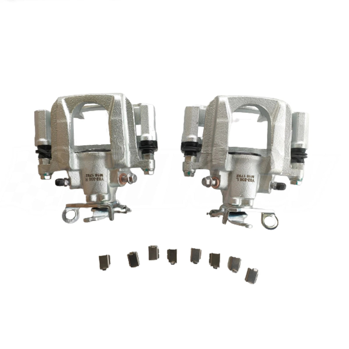 2X Rear Left & Right Disc Brake Caliper with Bracket for Dodge Journey (2009–2012)