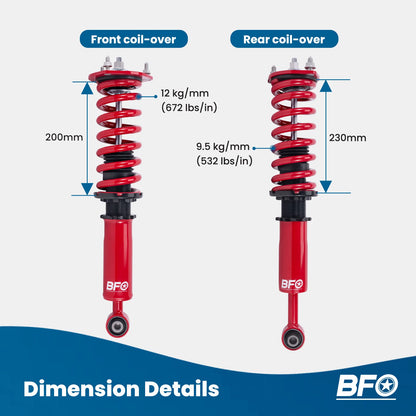 Coilovers Suspension Kit for Lexus IS300 IS200 (2000–2005)