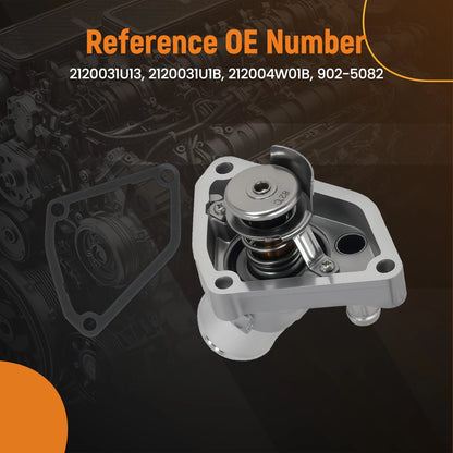 Thermostat Assembly for Nissan Frontier 4.0L (2005–2019) 2120031U13 2120031U1B