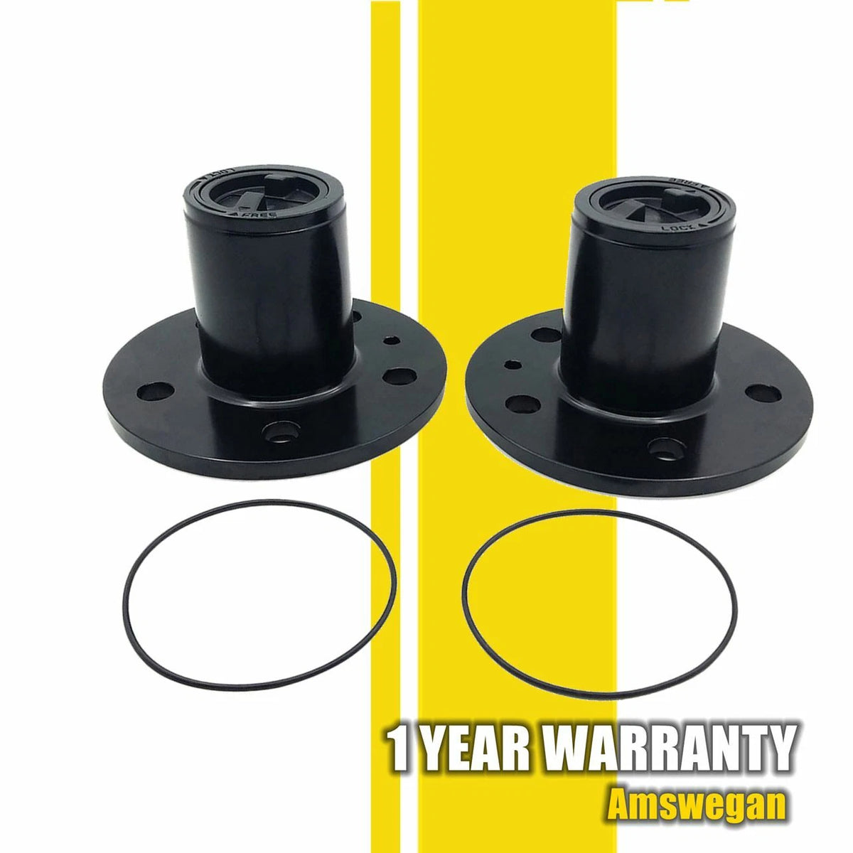 2X Locking Hubs for Ford Ranger Mazda B2300 Navajo (1990–1997) 11151753