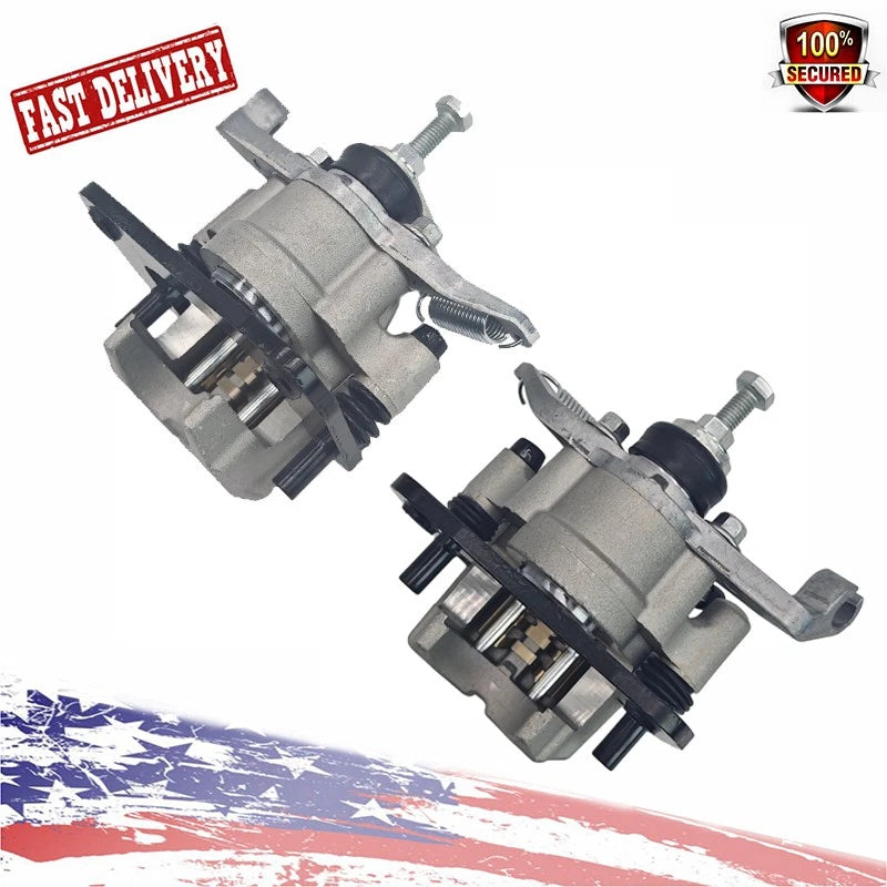Rear Brake Calipers LH + RH Pair for Kawasaki Mule PRO DX DXT FX FXR FXT (2015–2023)