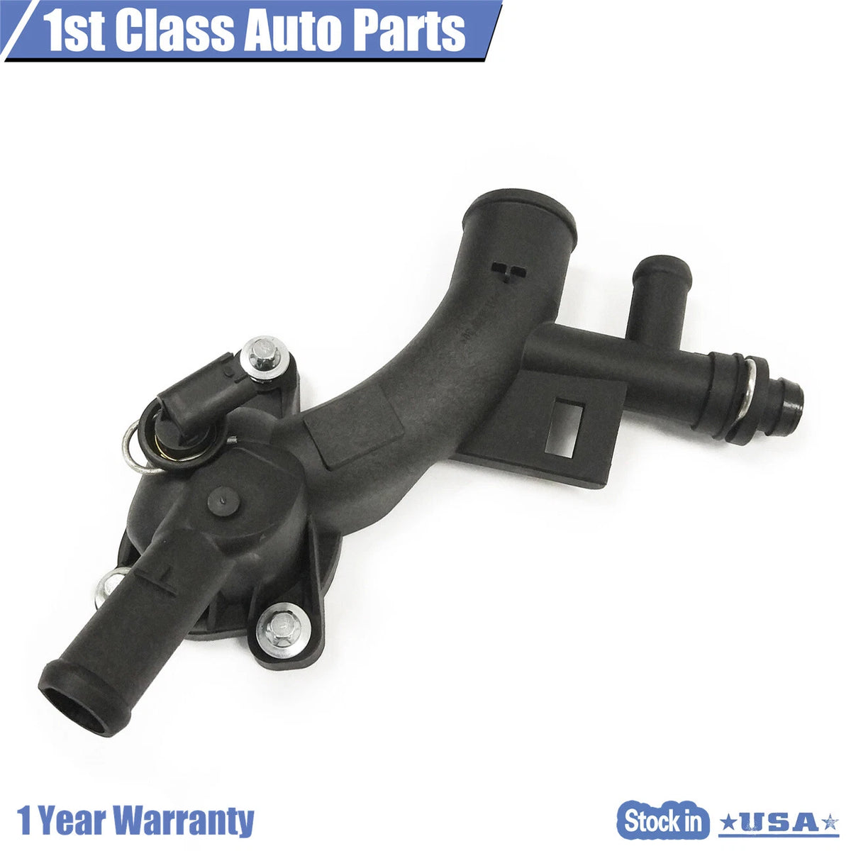 Engine Coolant Thermostat for Chevy Cruze Sonic Trax (2011–2018) 1.4L 1.8L