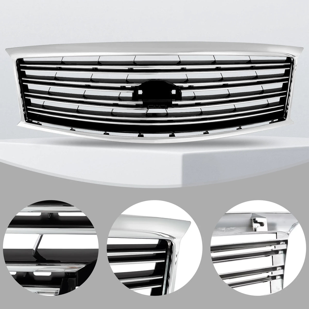 Front Bumper Upper Grille for Infiniti M37 M56 (2011–2013)