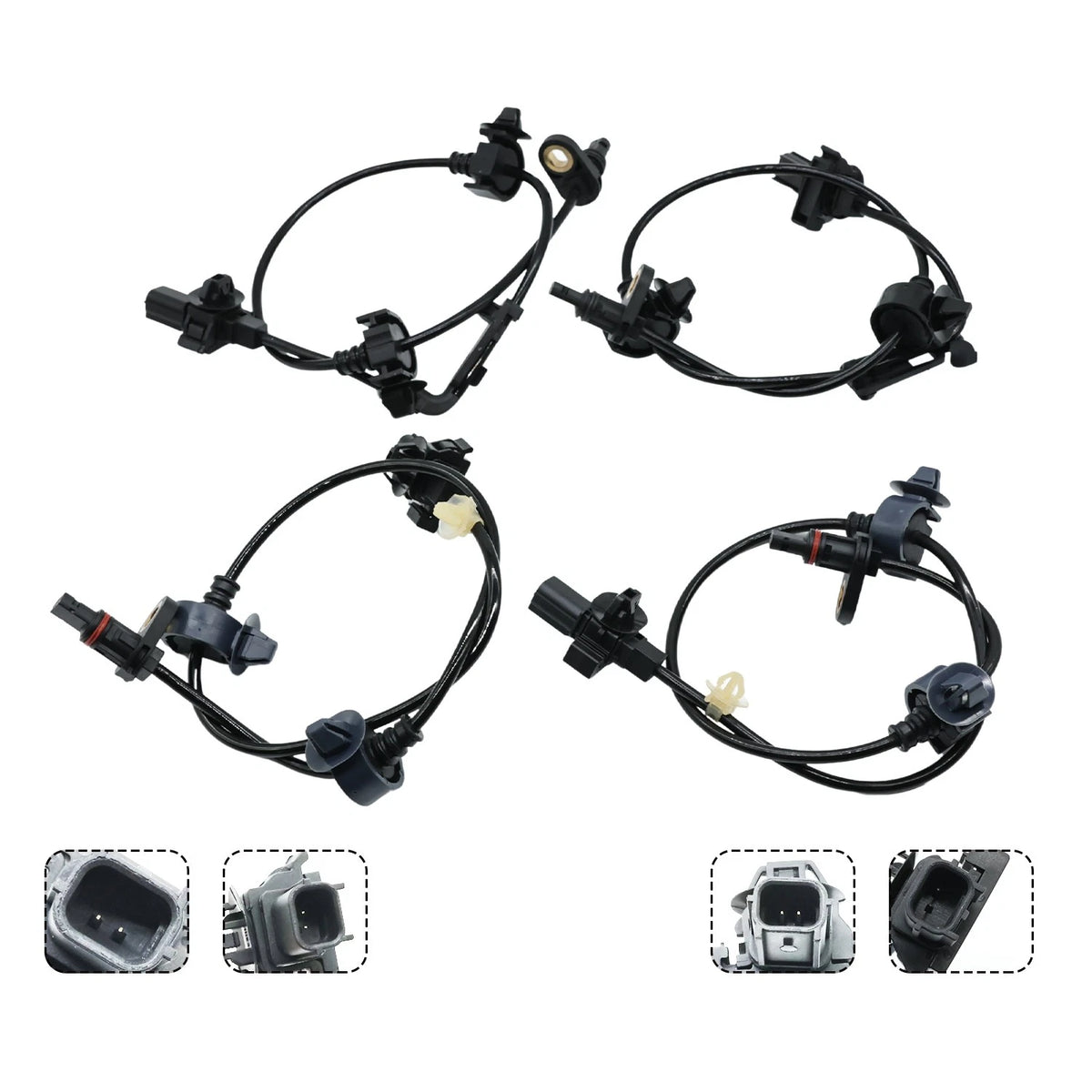 4X ABS Wheel Speed Sensor for Honda Civic (2012–2015)