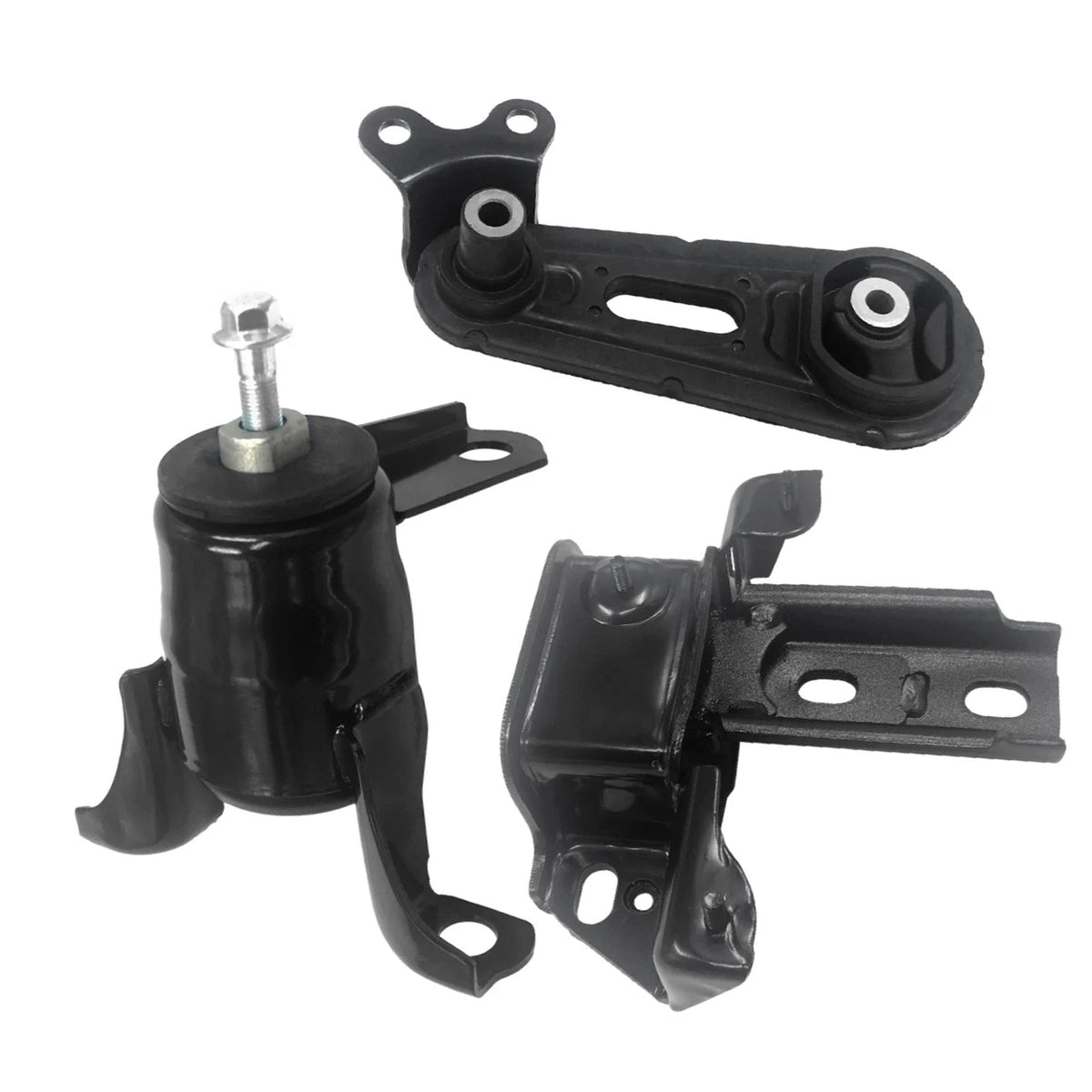 3X Engine Motor & Trans Mount Set for Mazda 2 (2011–2014)