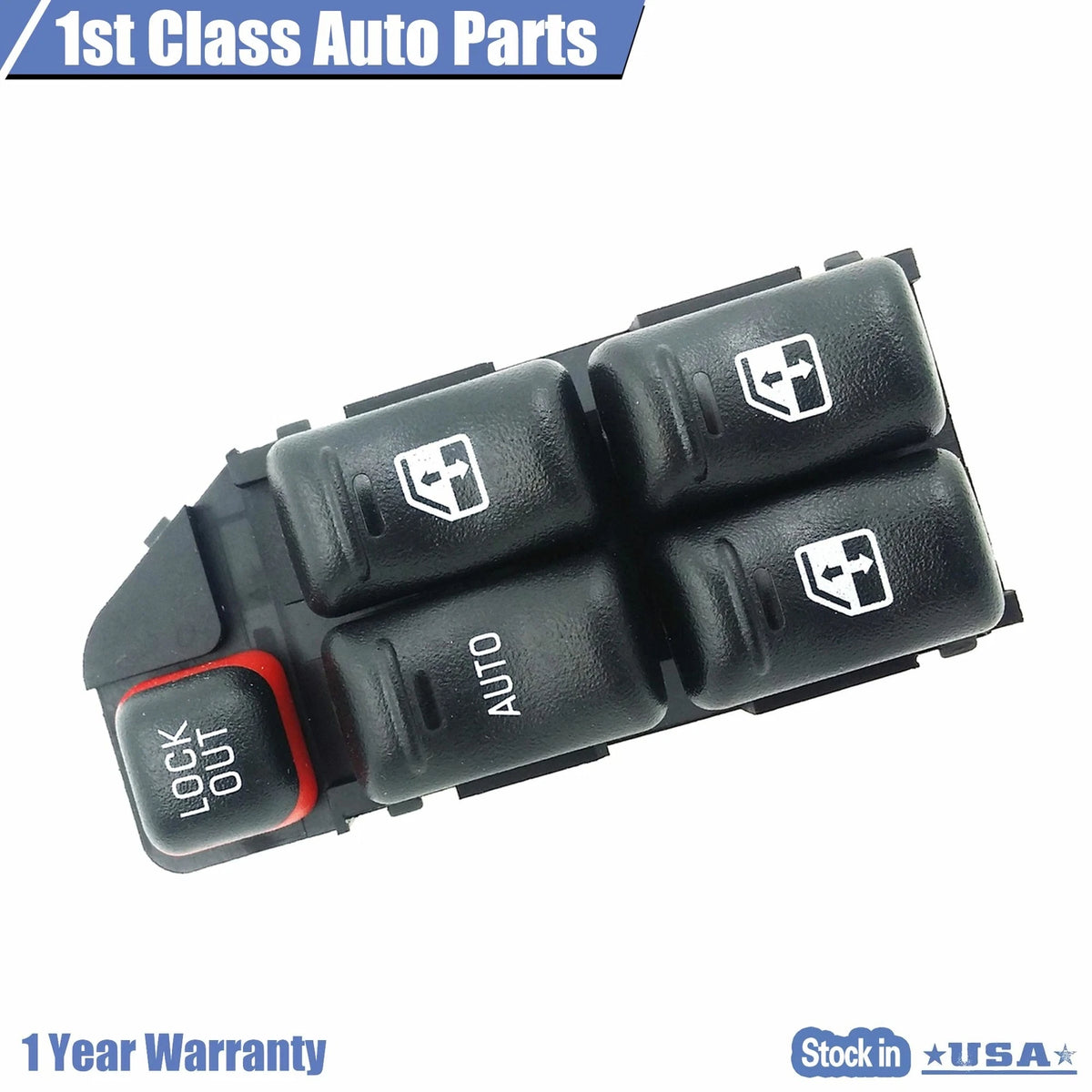 Power Master Window Switch for Chevrolet Malibu, Oldsmobile Cutlass (1997–2005) 22706008