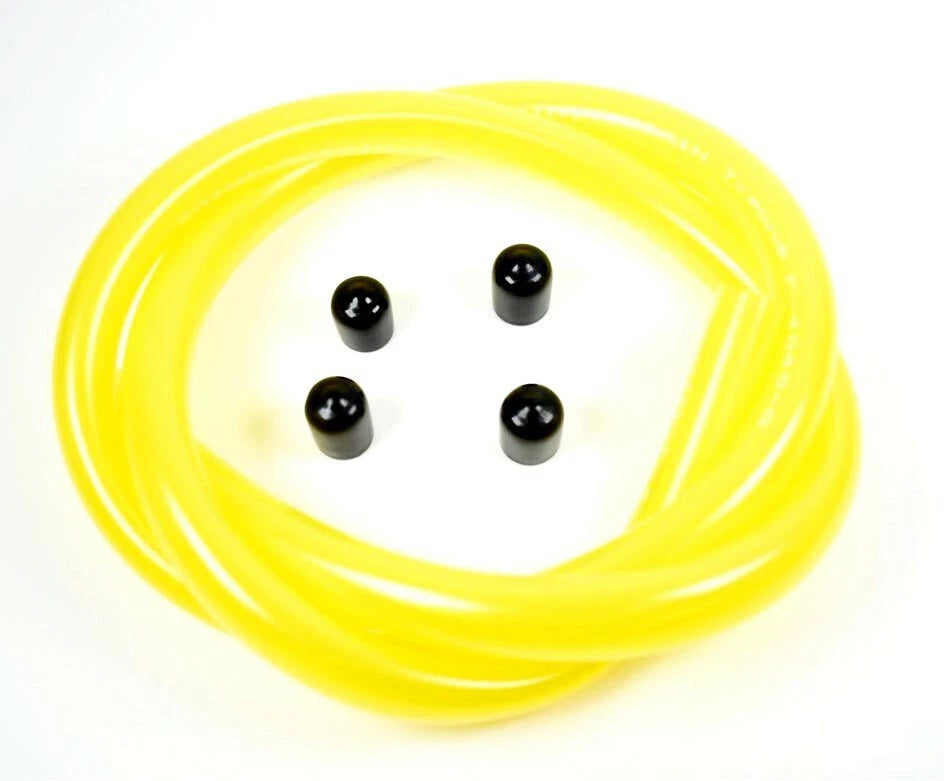 Flex Tube & Vinyl Cap Kit for Fumoto 3/8" Nipple Valve (3')