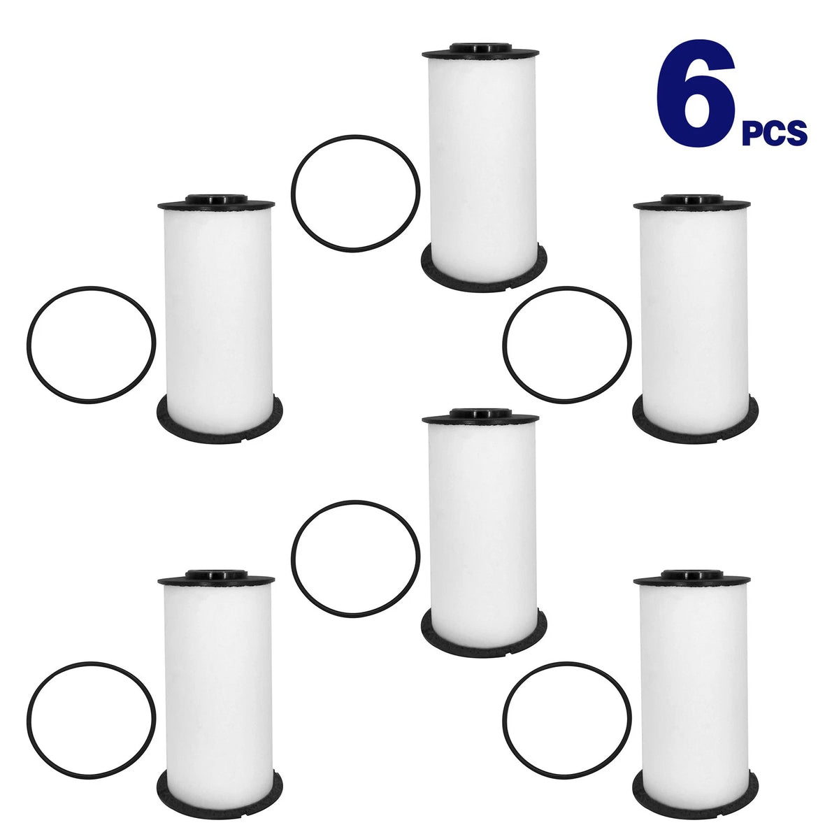Set of 6 Fuel Filters for Jeep Grand Cherokee, Ram 1500 (2014–2019) 68235275AA