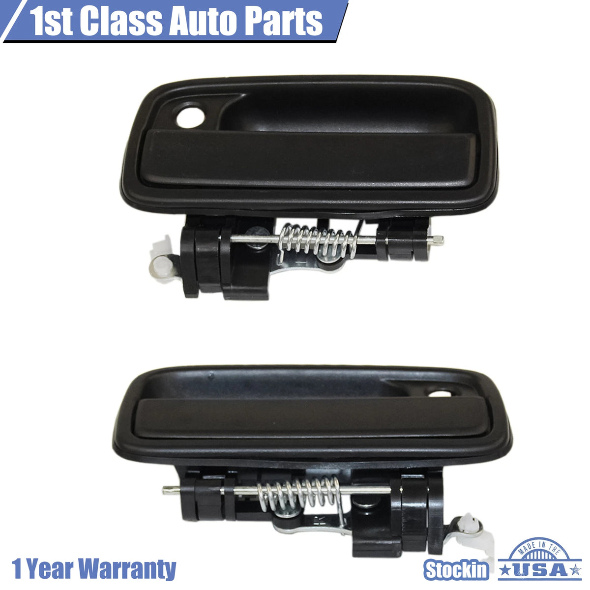 Set of 2 Outside Door Handles for Toyota Tacoma (1995–2004) 91319 91318