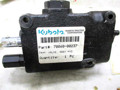 Genuine OEM Hydraulic Valve for Kubota L220 L322 70060-00237