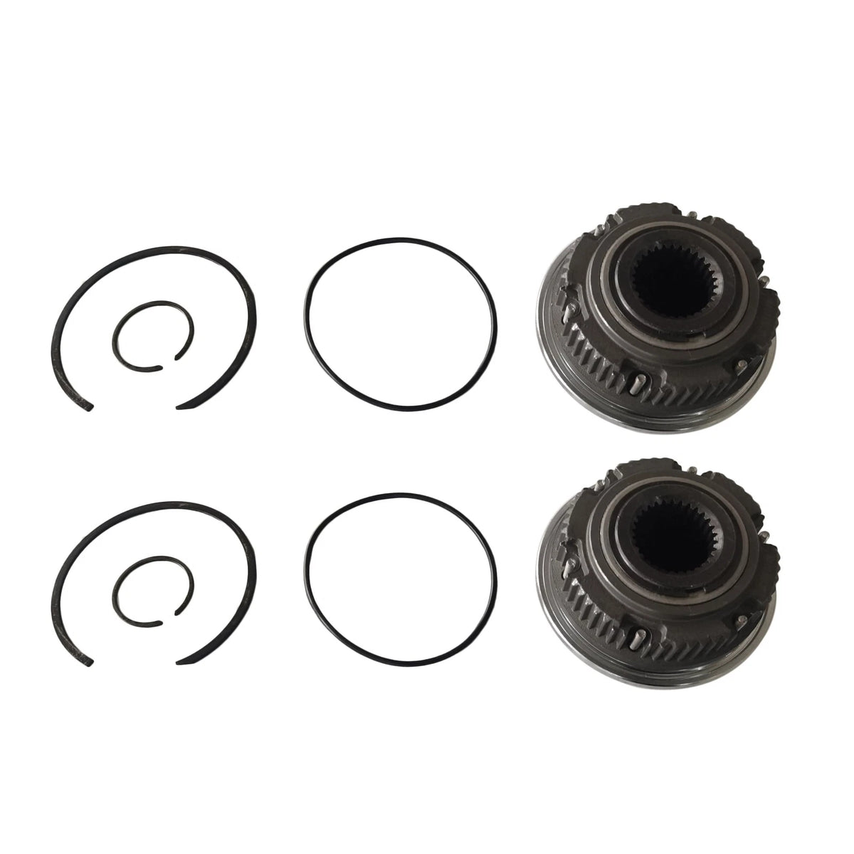 2PC Locking Hubs for Chevy/GMC 1 Ton, Dodge, Ford 3/4-1 Ton 30 Spline