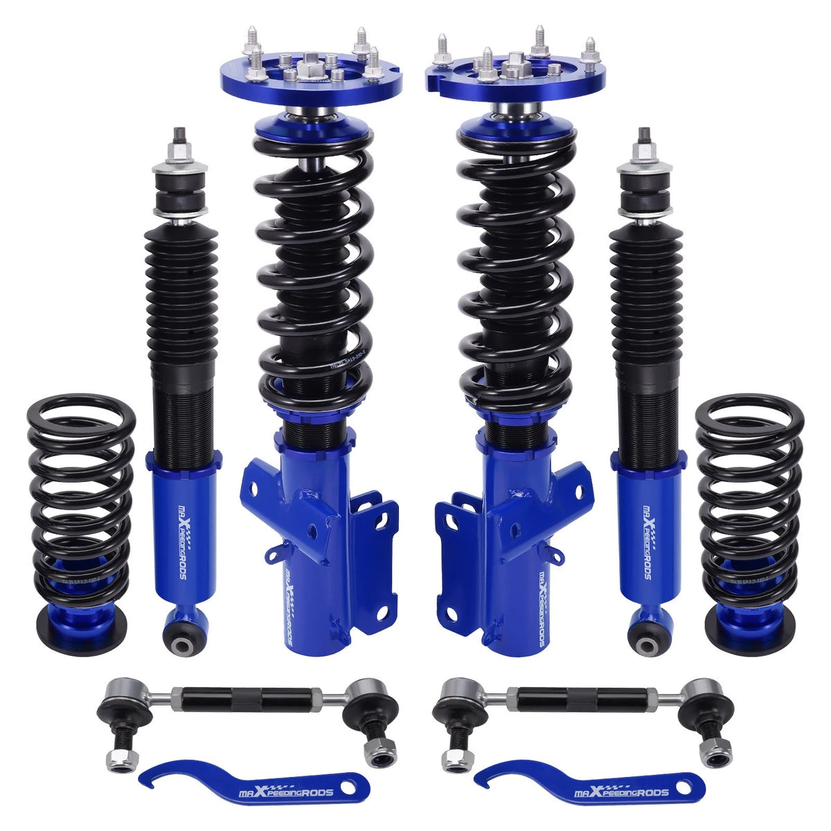 Adjustable Coilover Shock Springs Kit for Ford Mustang V6 V8 GT (2005–2014)