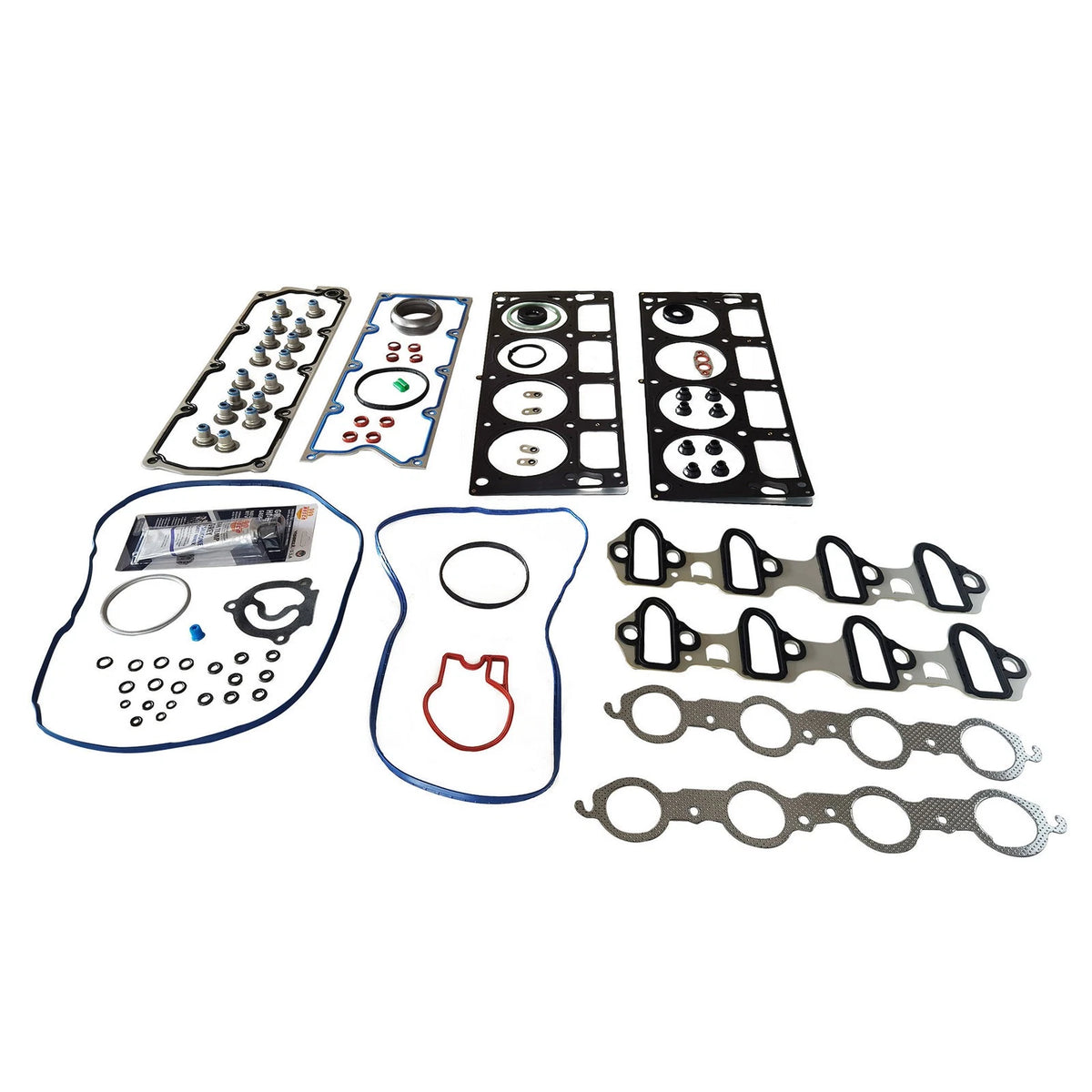 MLS Engine Cylinder Head Gasket Set for GMC Sierra LQ4 LQ9 LS2 (VIN: 5, H, N, U)