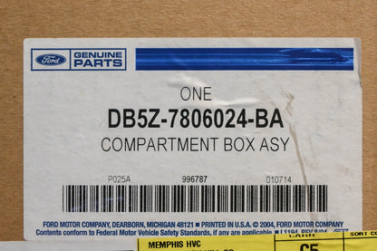 Compartment Box Assembly for Ford (DB5Z-7806024-BA)