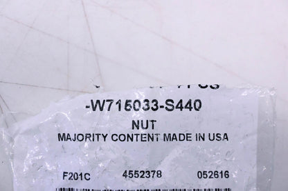 Suspension Crossmember Nut for Ford (W715033-S440)