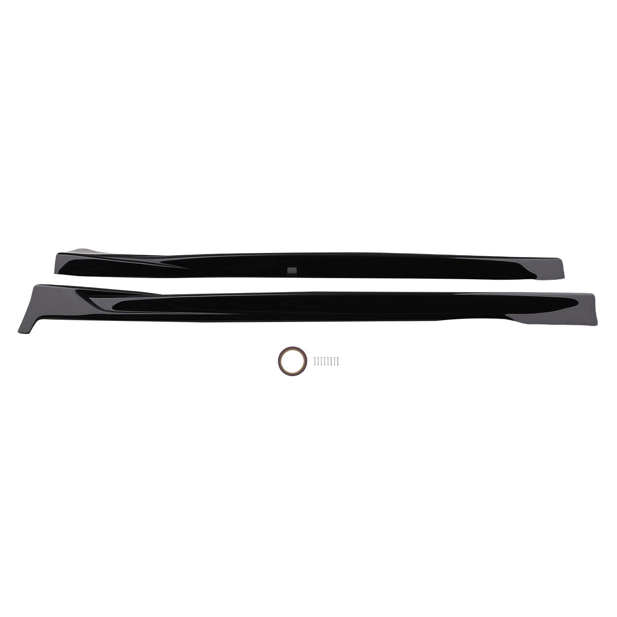 2X ABS Side Extension Body Kit for Infiniti Q50 (2014–2023) Black Panel Skirt