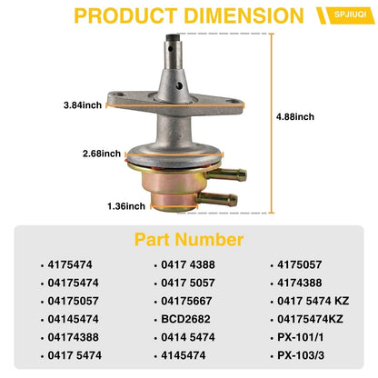 Fuel Supply Pump for Deutz Engine 1011, 2011 (4175474, 04175474, 04175057, 04175667)
