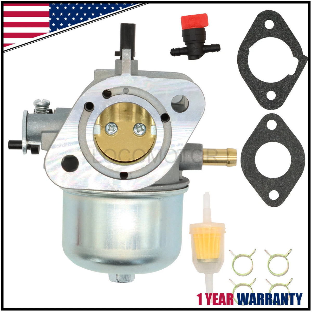 Carburetor for Kawasaki FH580V FH-580V (FH580, 15003-7101, WA107)